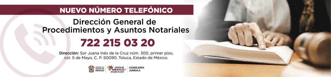 Slider Nuevo Número Telefónico DGPAN